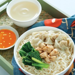 Bihun Pangsit Rebus
